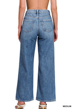 Straight Leg Cotton Denim