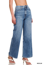 Straight Leg Cotton Denim