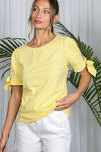 Bow Sleeve Top (More Colors)