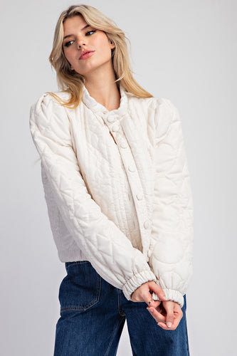 Quilted Crop Jacket