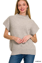 Heather Ribbed Sweater