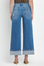 High Rise Cuff Denim