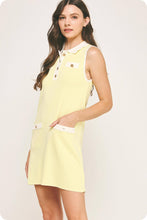 Collared Polo Mini Dress