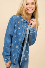 Twinkling Star Shirt Jacket