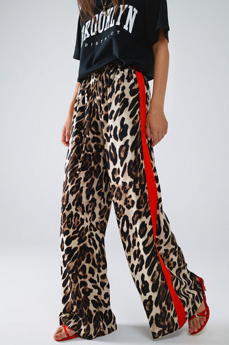 Demure Leopard Pant