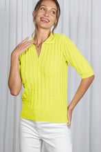 Braided Knit Top