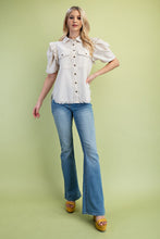 Lacie Linen Top
