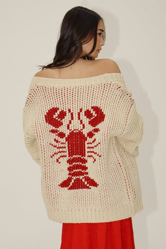 Lobster Cardigan