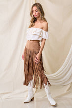 Saddle Sway Fringe Skirt