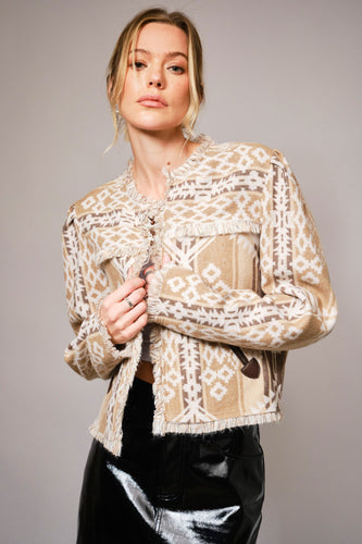 Aztec Jacquard Jacket