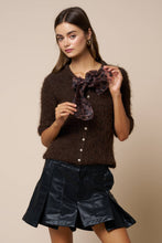 Leopard Bow Cardigan