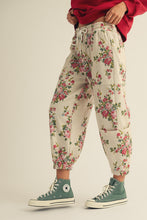 Mixed Floral Jogger