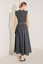 Chambray Smocked Dress