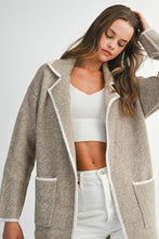 Lapels Cardigan Sweater