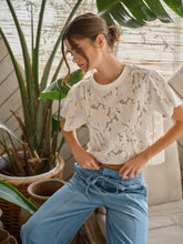 Soft Bloom Lace Tee