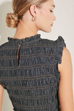 Chambray Smocked Dress