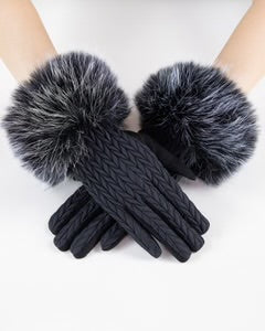 Furry Twist Glove