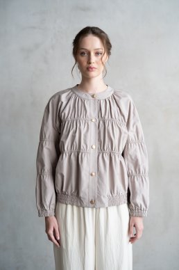 Moonstone Gathered Jacket