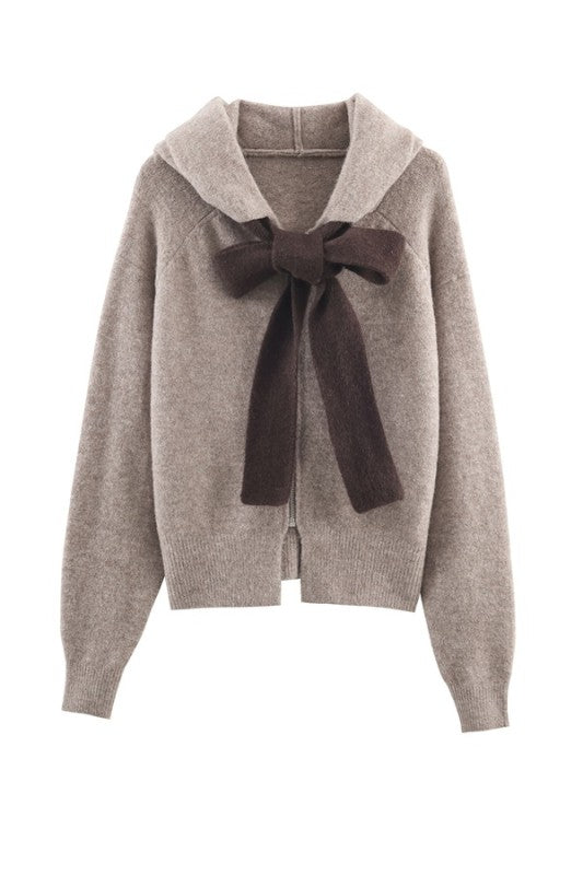 Bow-Tied Hoodie