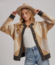 Autumn Argyle Cardigan