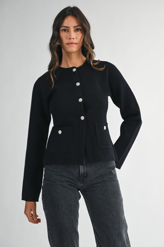 Jewel Button Cardigan