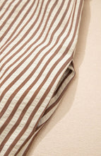 Wild Stripe Shirt Dress