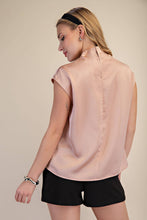 Cowl Neck Sleeveless Top