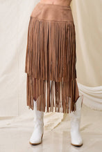 Saddle Sway Fringe Skirt