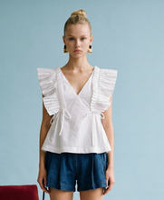 Whisper Ruffle Top