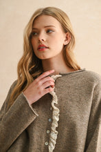 Lace Trim Cardigan