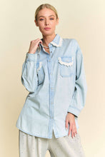 Washed Lace Top