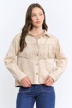 Suede Fringe Jacket