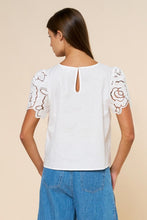 Petal Edge Lace Top
