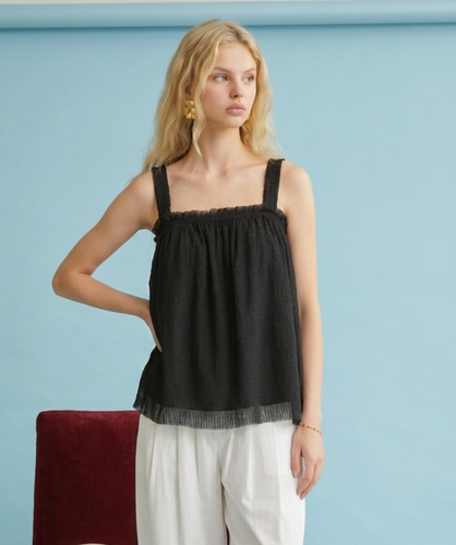 Textured Strap Tank