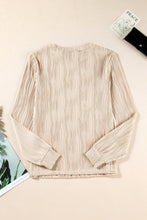 Textured Waves Top