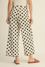 Chic Dot Scallop Hem Pants