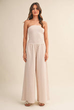 Lines Strapless Jumpsuit