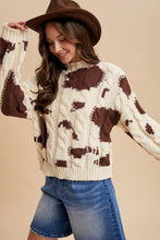 Cowgirl Cable Knit Sweater