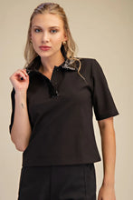 Midnight Spark Polo Tops