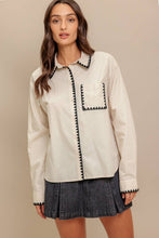 Edged Out Button Down