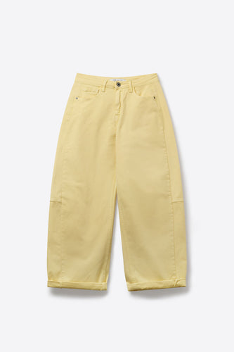 Lemon Twist Barrel Denim