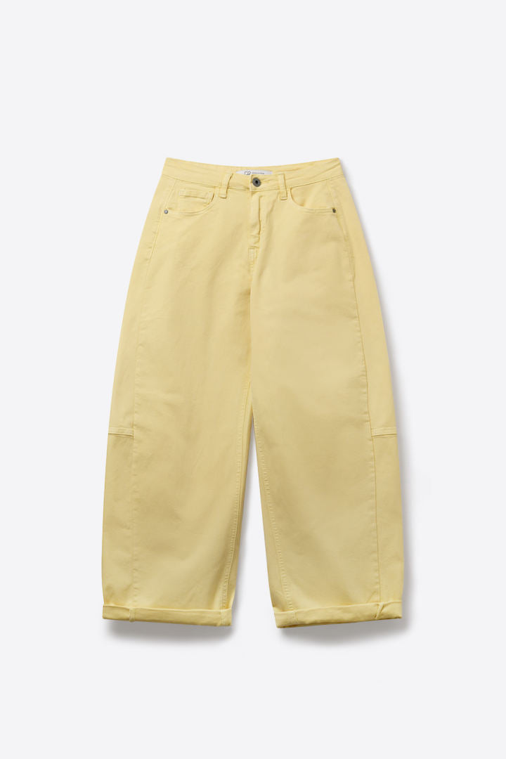 Lemon Twist Barrel Denim