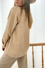 Corduroy Ruffle Jacket