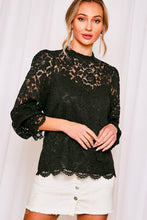 Corded Lace Blouse