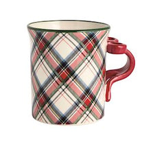 Tartan Figural Handle Mugs (More Colors)
