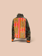 Vintage Camo Ruffle Jacket