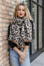 Cozy Leopard Scarf