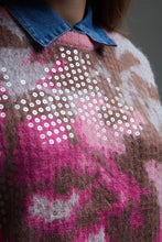 Splatter Sequin Sweater