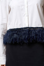 Feather & Beads Top
