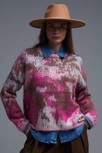 Splatter Sequin Sweater
